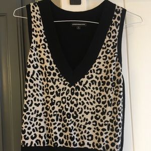 Leopard vest